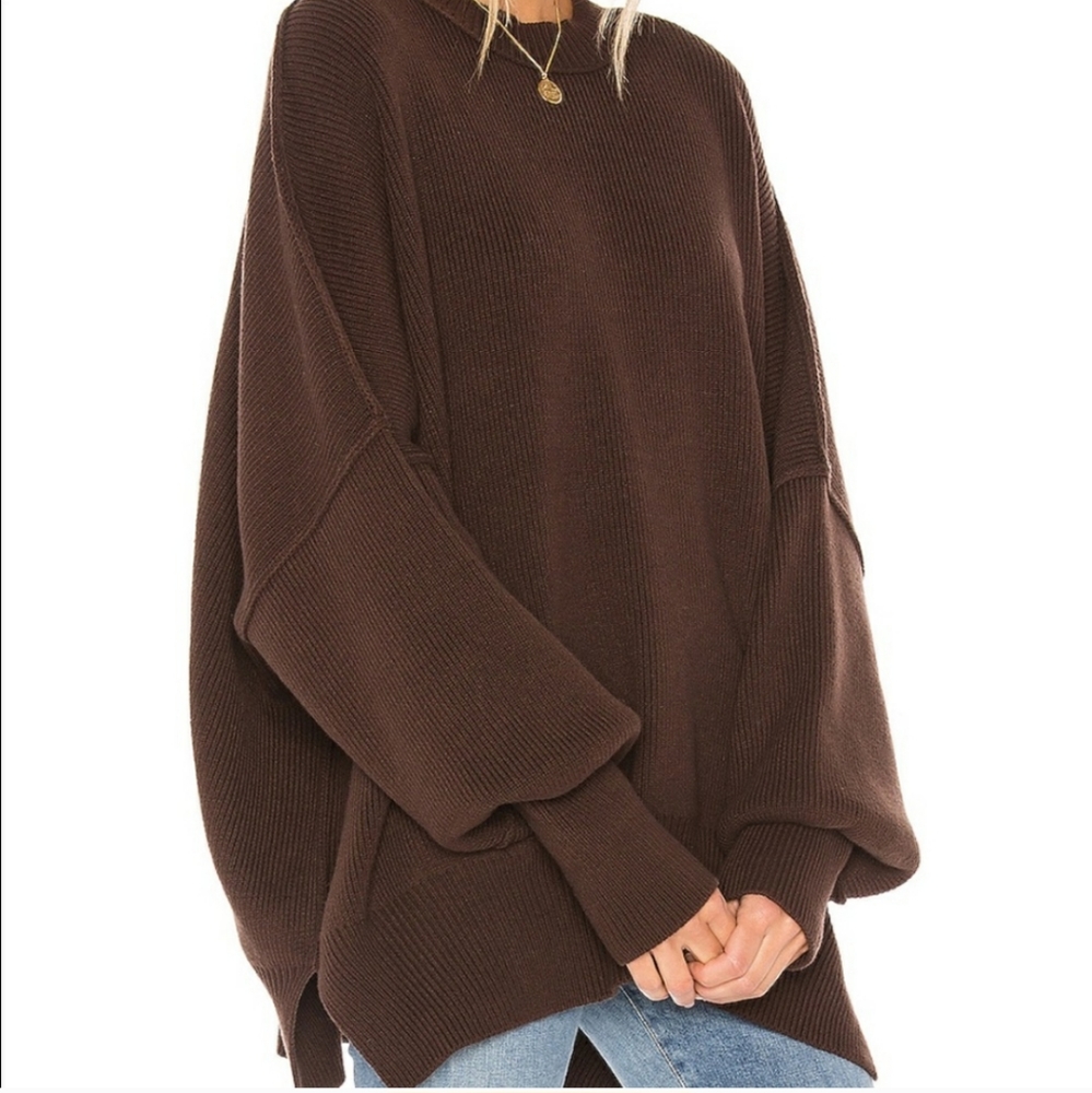 Free People Easy Street Tunic Sweater - Picture 2 of 8